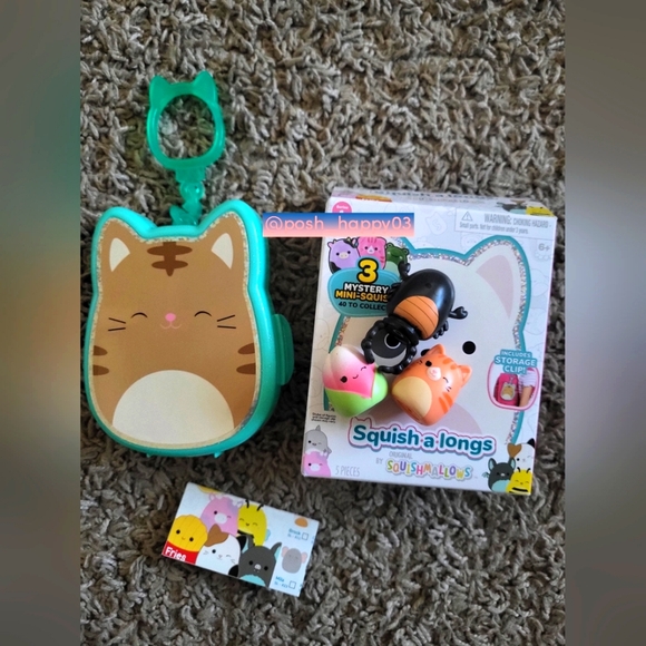 Squishmallows Other - NWOT Squish-a-longs By Squishmallows